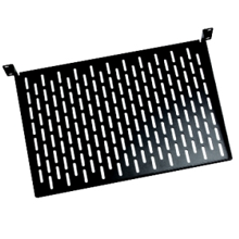 "Kendall Howard 1U 12"" Vented Component Shelf"