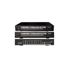1:4 ShinyBow Component Video / Analog Audio Amplifier Splitter