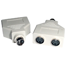 S-Video Y Splitter MiniDin 4-M to 2 MiniDin4-F