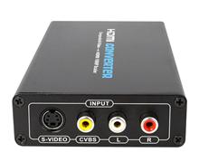 Composite and S-Video to HDMI Converter