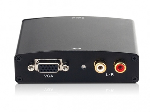 lidenskabelig Grudge gennemførlig VGA to HDMI Converter - Dual RCA Cable Plug and HDMI Port Adapter