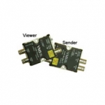 Coax Cable Tranceiver 1-Video/1-Aoudio/1-DC Power