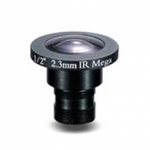 2.3mm 2 Megapixel Fixed Iris F2.0 1/2 Board Lens