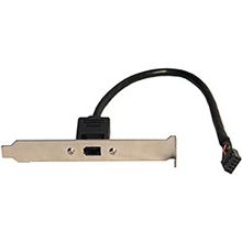 "FireWire Port PC Case Slot Bracket