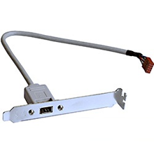 "FireWire Port PC Case Slot Bracket