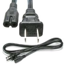 IEC C7 to Nema 1-15P Power Cord for Laptops - shop cables.com.