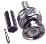BNC RG58 Male 3 Piece Crimp Connector