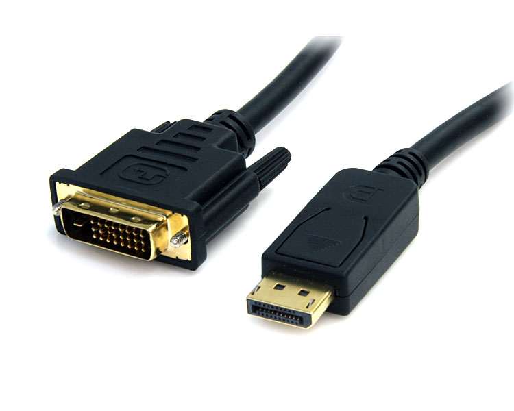 Displayport to DVI 6 ft Cable-Male to Male