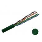 Category 5E Stranded Patch Cord 1000 ft Box- Green Color