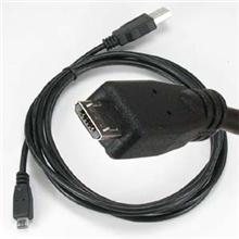 black USB 2.0 A Male to Micro-B 5 pin Male cable