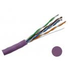 Category 5E PVC 4 Pair 24 Awg. Patch Cord Stranded 1000 ft Box- Violet Color