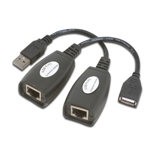 USB Line Extender Over Cat5 Cable - Extend Up to 150ft