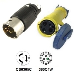 CA Standard CS6365C to 360C4W Plug Adapter