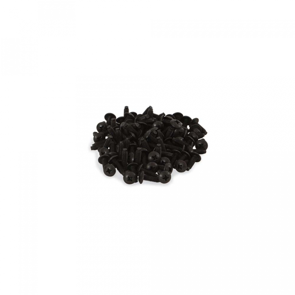 12-24 Rack Screws - 100 Pack