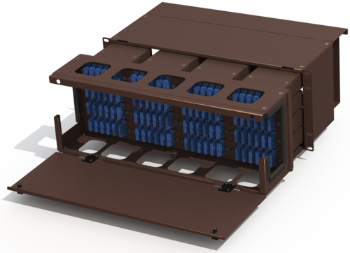 FRM-4RU-XX-SIG Rack Mount FDU 4RU w/slide out tray and no bulkhead