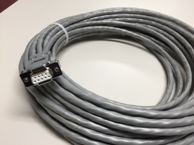 DB9 FEMALE NULL MODEM CABLE-25 FEET