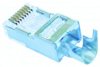 EZ-RJ45 Shielded Cat5e/6 Connector with external ground