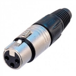 Neutrik 3 Pin XLR Female Cinnector NC3FX