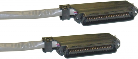 CAT.3 25 PAIR TELCO Cable 50' CENTRONICS 50 Male To Male- 90 Degrees