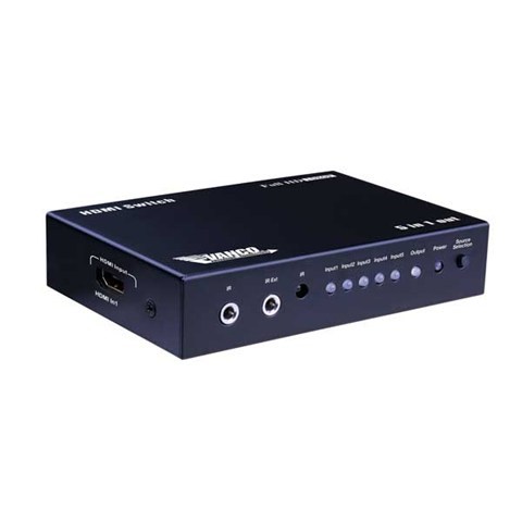 HDMI 5x1 Switch with IR Control