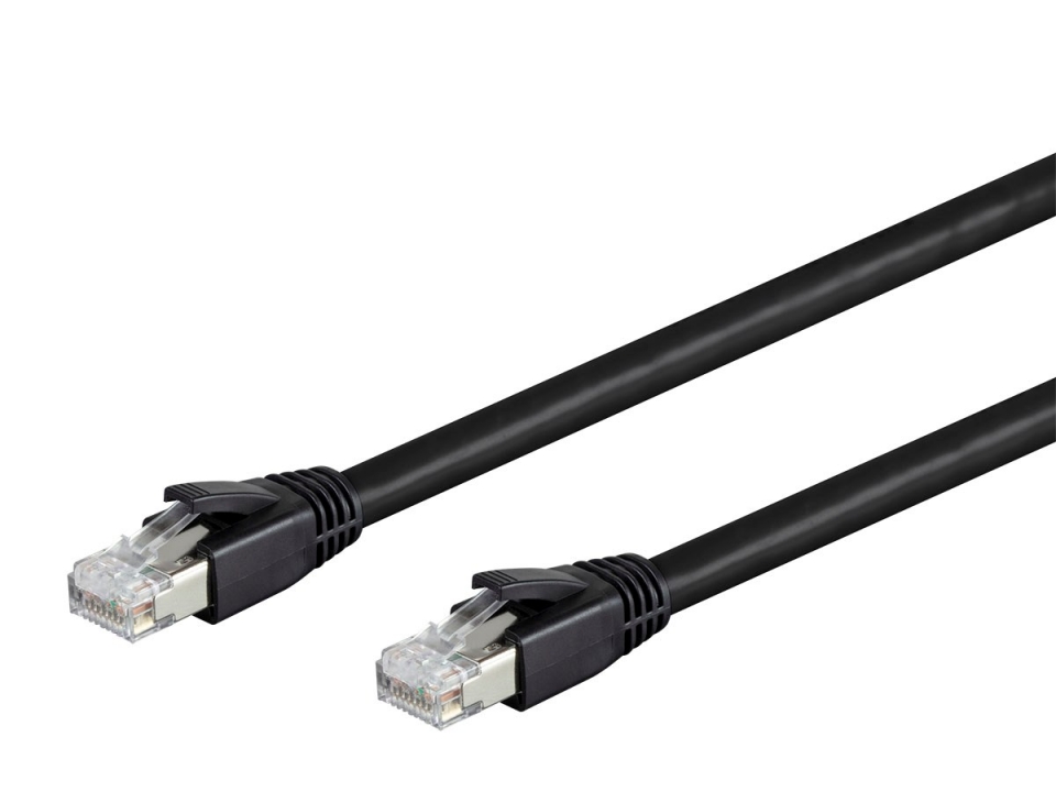 Category 8 Shielded 40GB Rated Network Patch Cable- Choose Length and Color