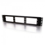 Q-SeriesÃ¢âÂ¢ 2u 6-Panel Rackmount Fiber Optic Panel