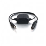 Single Gang HD15 VGA (Bottom) + 3.5mm + S-Video + Composite Video + Stereo Audio Wall Plate - Brushe