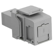 QuickPort MultiMode Simplex SC Fiber Optic Adapter Module, Phos Bronze