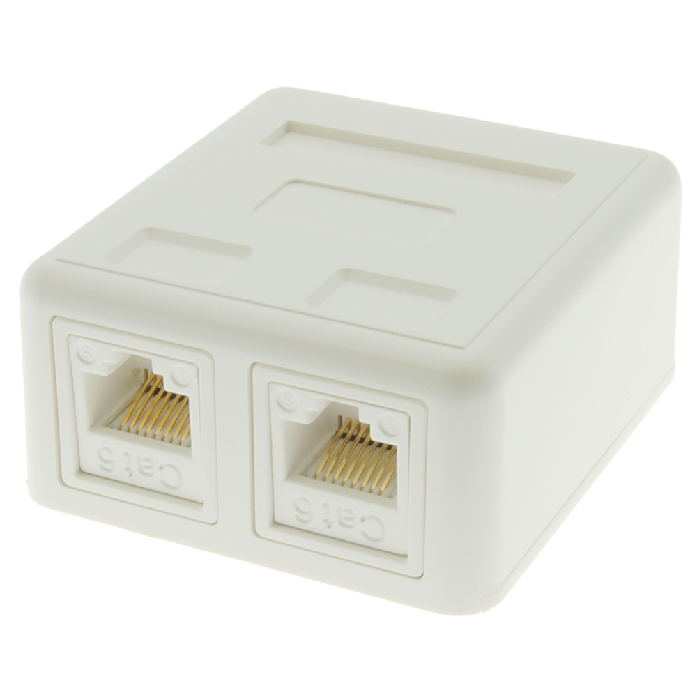CAT6A SpeedTerm Keystone Jack 90 Degree 110 UTP - Blue