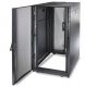 "24U Server Rack Enclosure with Front and Rear Vented Doors 42"" Depth"