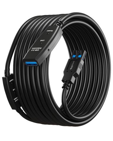 USB 3.0 Active Repeater Cable - 49 ft