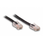 75Ft Cat6A US Made 24AWG Ethernet Network Patch Cable - Black