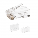 Cat6A RJ45 8P8C Modular Plug For Stranded Wire