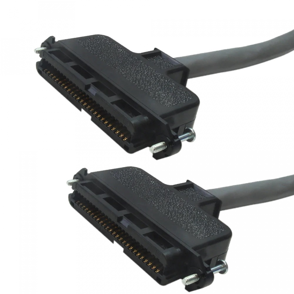 CAT.3 25 PAIR TELCO Cable 20' CENTRONICS 50 Female To Female- 180 Degrees