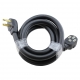 EV Cable - NEMA 14-50 Extension Cord 10 Feet for Level 2 EV Charging 50 Amp