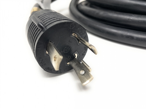 NEMA L6-30P Twist Lock Extension Power Cord- 30Amp - 3 Feet