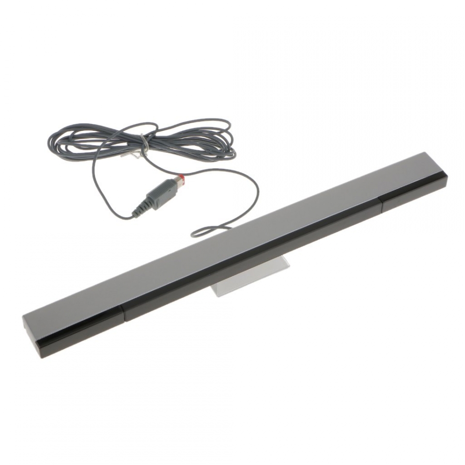 Nintendo Wii Console Infrared Ray Wired Sensor Bar White