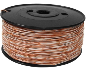 1 pair Cross-Connect wire Orange/White 1000' roll