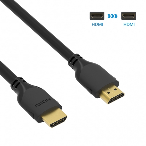 black High-Speed 8k HDMI Cable with Ethernet - shop cables.com.