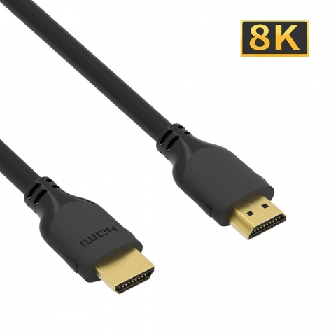 Black High Speed 8K HDMI Cables with Ethernet - Shop Cables.com.