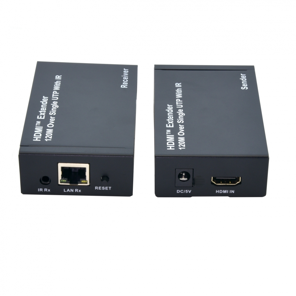 HDMI Extender Over Cat6 Ethernet upto 396 feet in 1080p