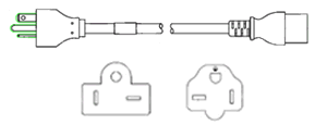 NEMA 6-20P to NEMA 6-20R - 20A