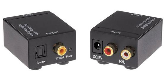 Analog to Digital Audio Converter