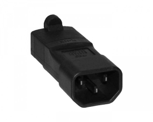 Plug Adapter IEC C14 Plug to NEMA 5-15 Connector