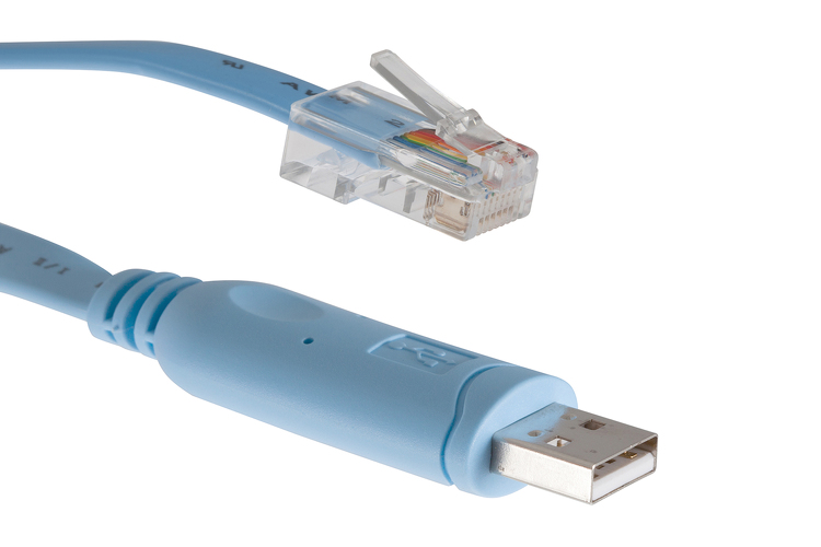 Cisco Compatible Console Cable USB to RJ45 6 Feet
