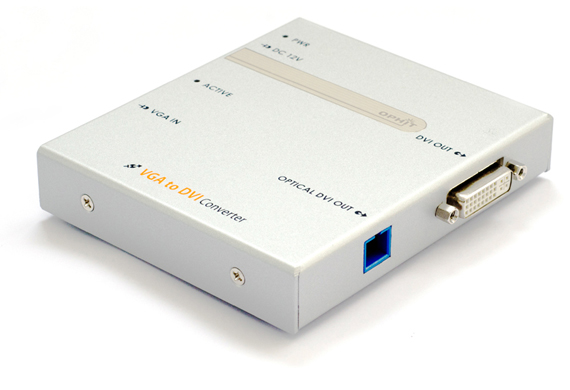 OPHIT CVBXB-VGA VGA to DVI Copper Fiber Optic Converter