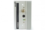 OPHIT CVBXW-SVID S-Video to DVI Copper Fiber Optic Converter Wall Plate
