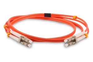 LC to LC 0.3 Meter OM1 Duplex Multimode 62.5u Fiber Optic Cable