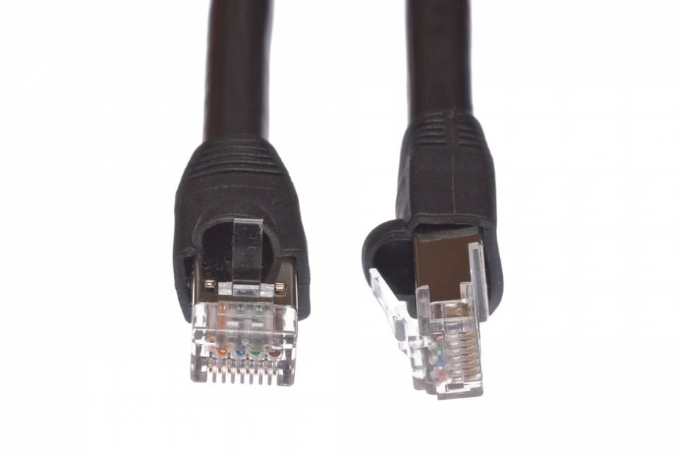 Cat5e 30 Feet Outdoor Waterproof Shielded Direct Burial Ethernet Cable