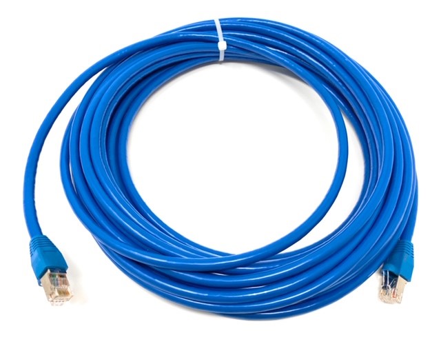 Blue 100ft Cat6 UV Resistant Waterproof Shielded Direct Burial